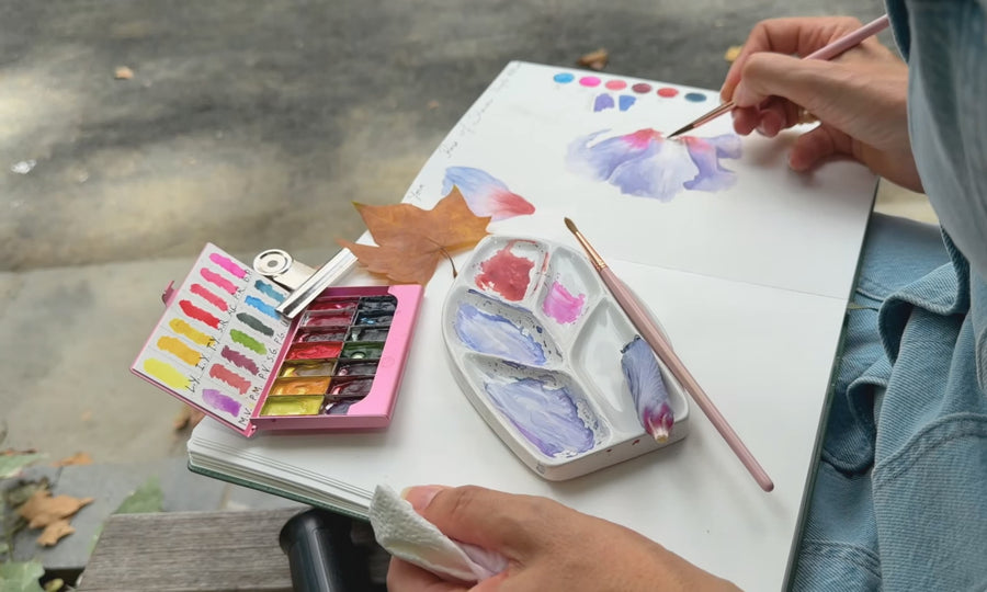 The Day I Finally Painted in Public