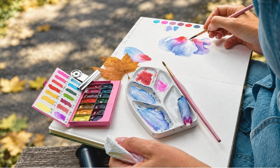 The Day I Finally Painted in Public