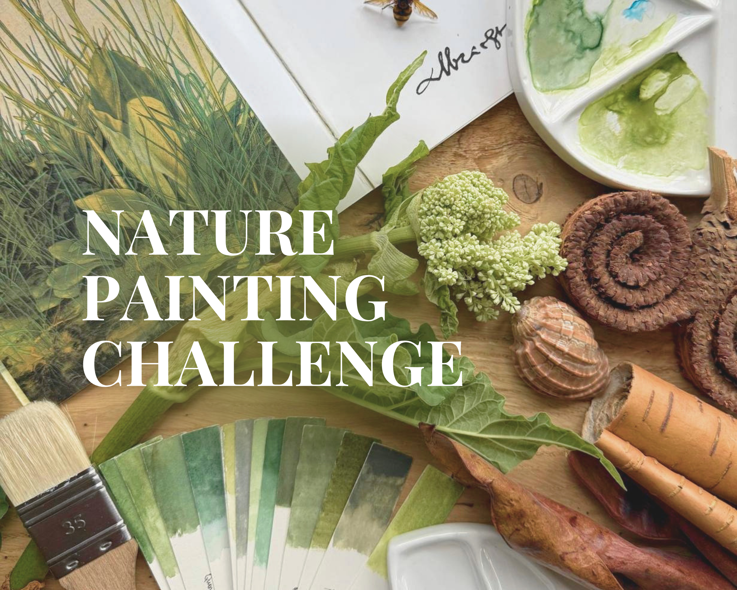 Nature & Science Painting 12 Days Challenge