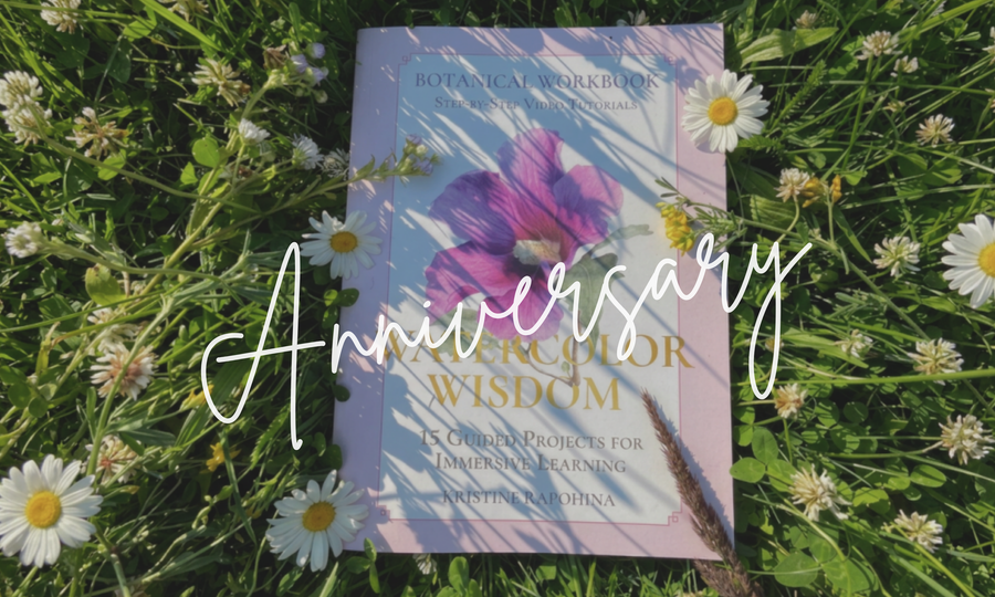 A Year of Watercolor Wisdom