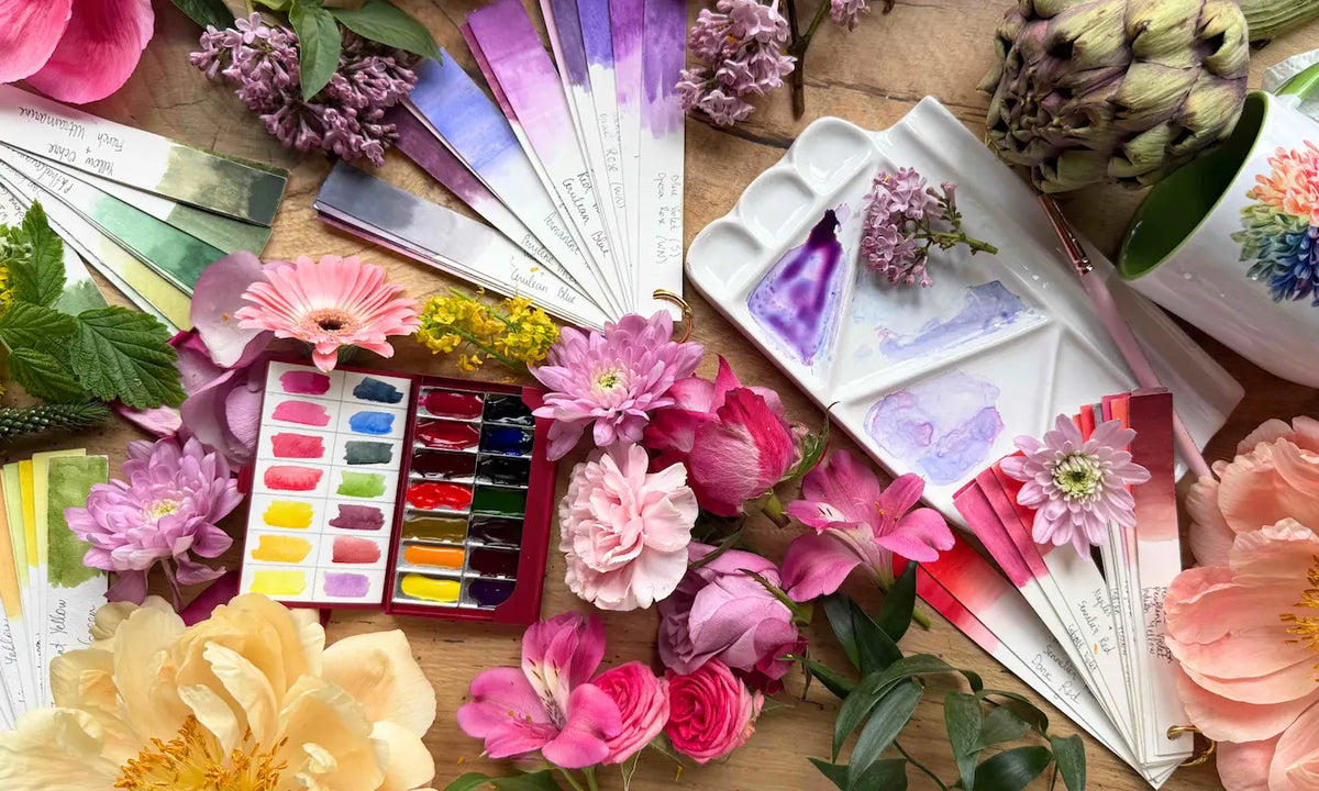 How Color Swatches Help You Understand Your Watercolors