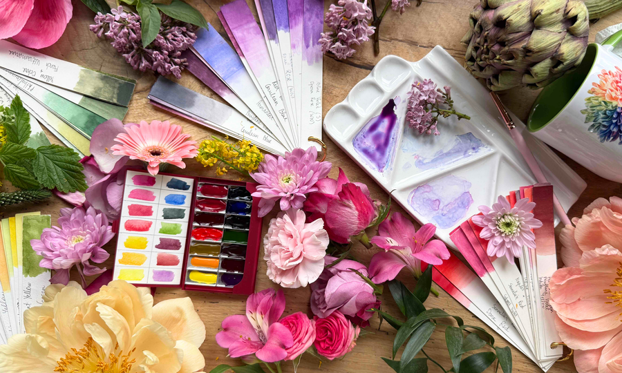 How Color Swatches Help You Understand Your Watercolors