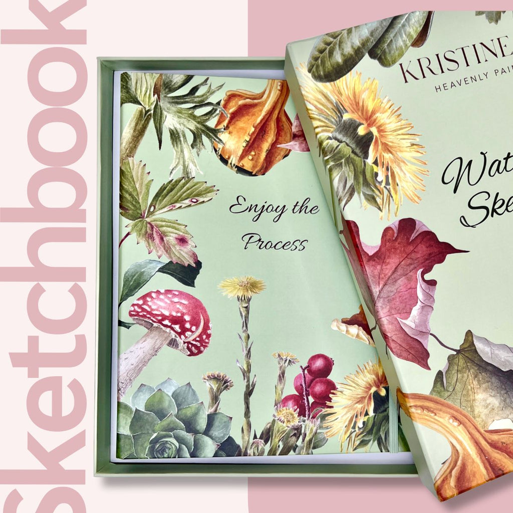 Watercolor Sketchbook Green