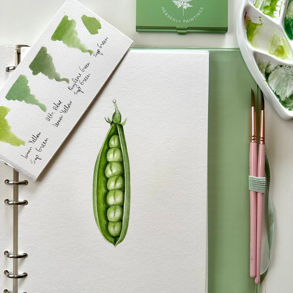 Watercolor Sketchbook Green