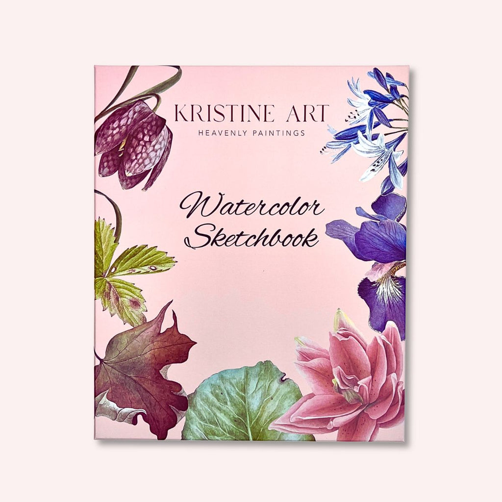 Watercolor Sketchbook Pink