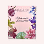 Watercolor Sketchbook Pink