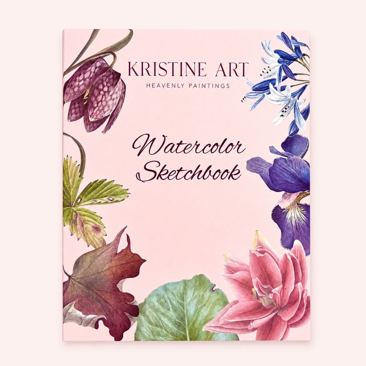Watercolor Sketchbook Pink