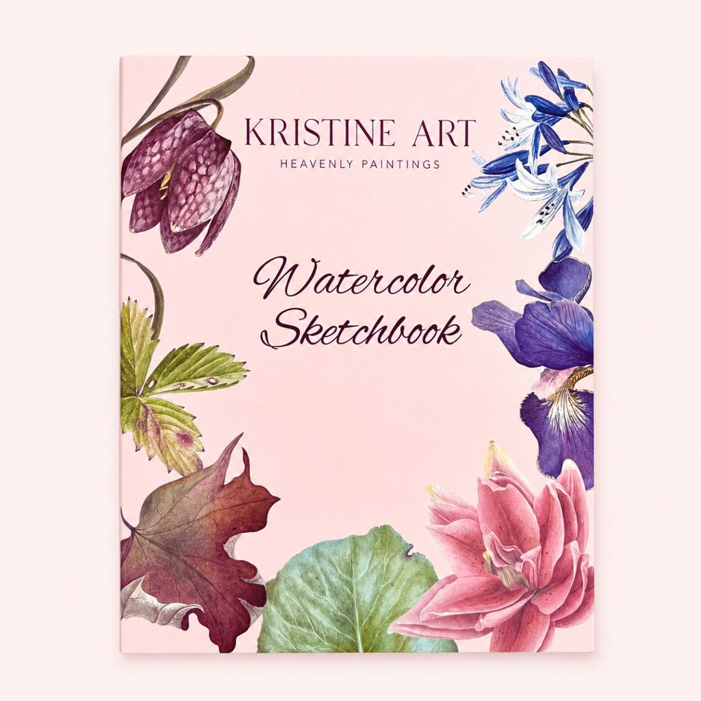 Watercolor Sketchbook Pink