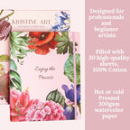 Watercolor Sketchbook Pink