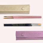 Watercolor Brushes Pink or Black