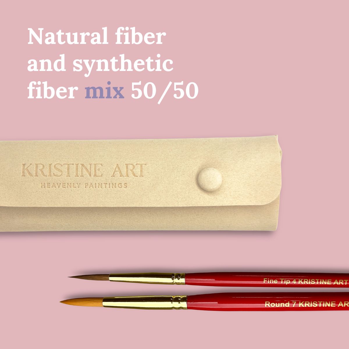 Watercolor Brushes Red or Green