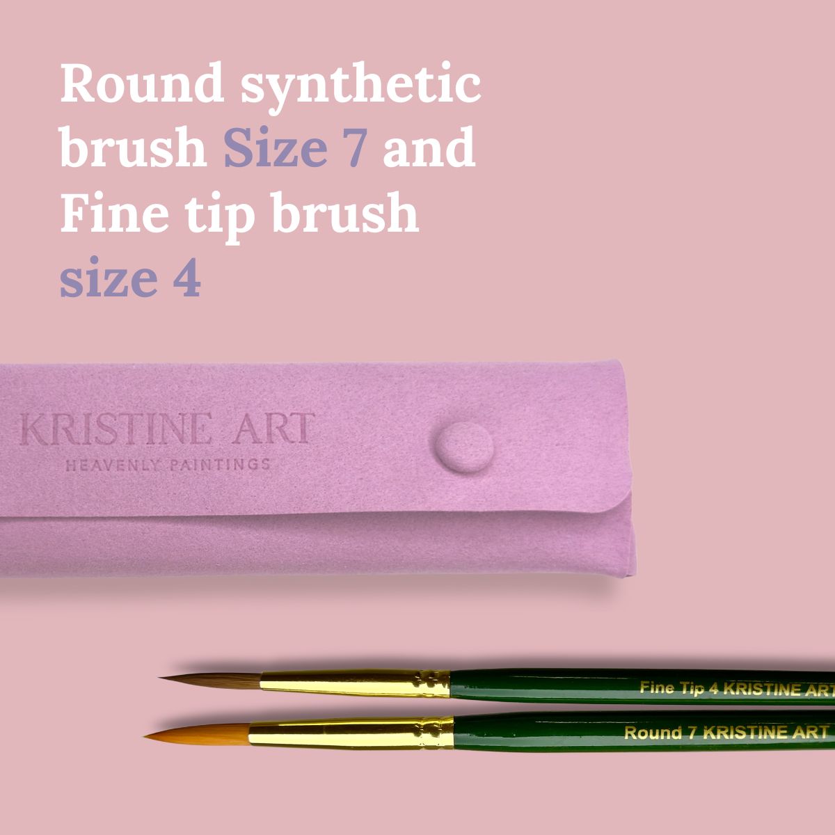 Watercolor Brushes Red or Green