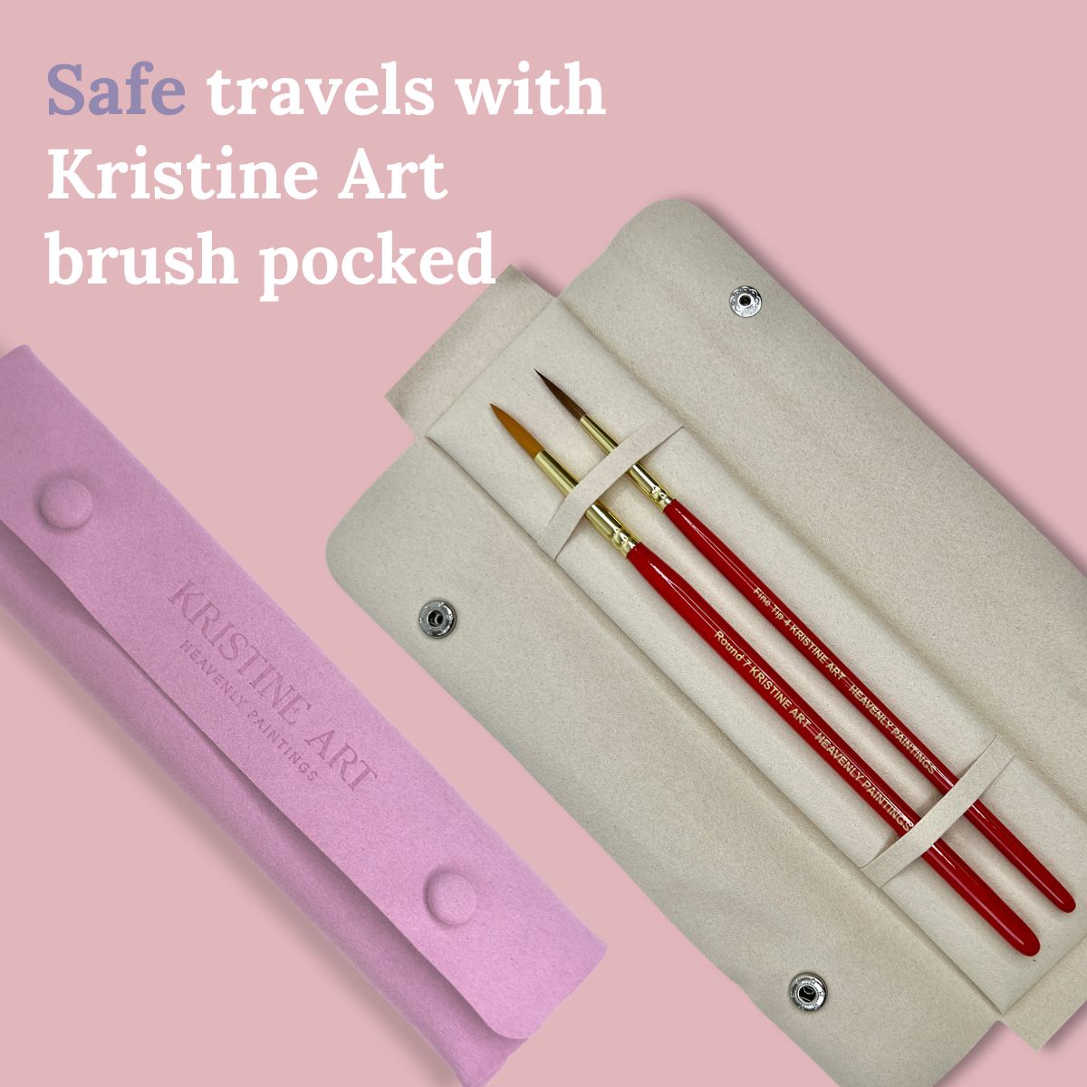 Watercolor Brushes Red or Green