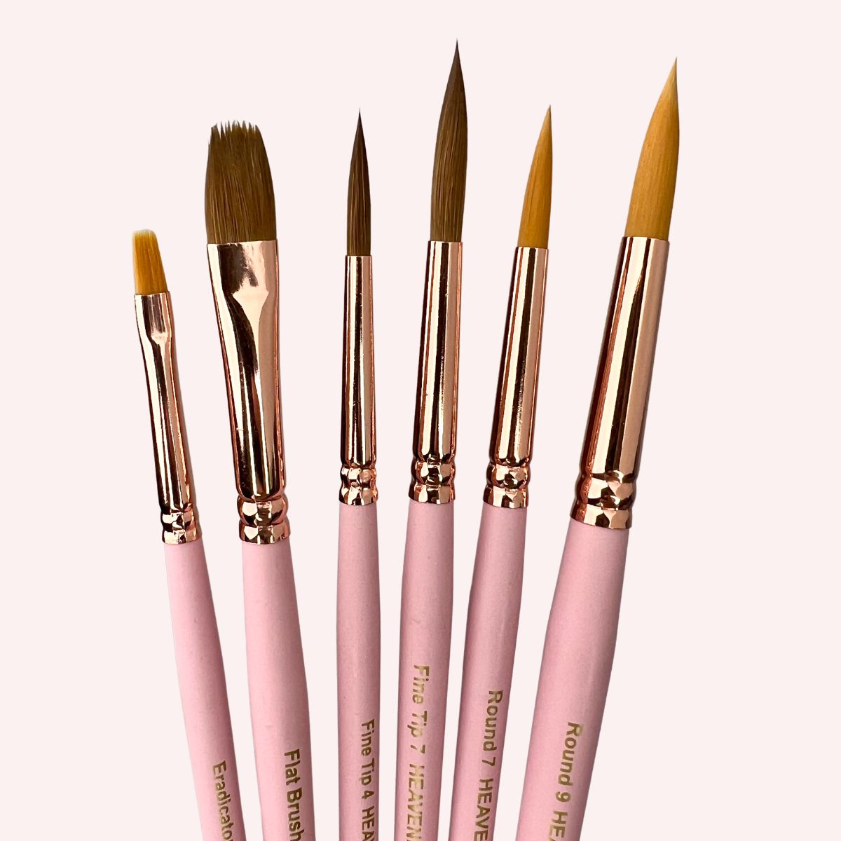 Watercolor Brushes Set Of 6