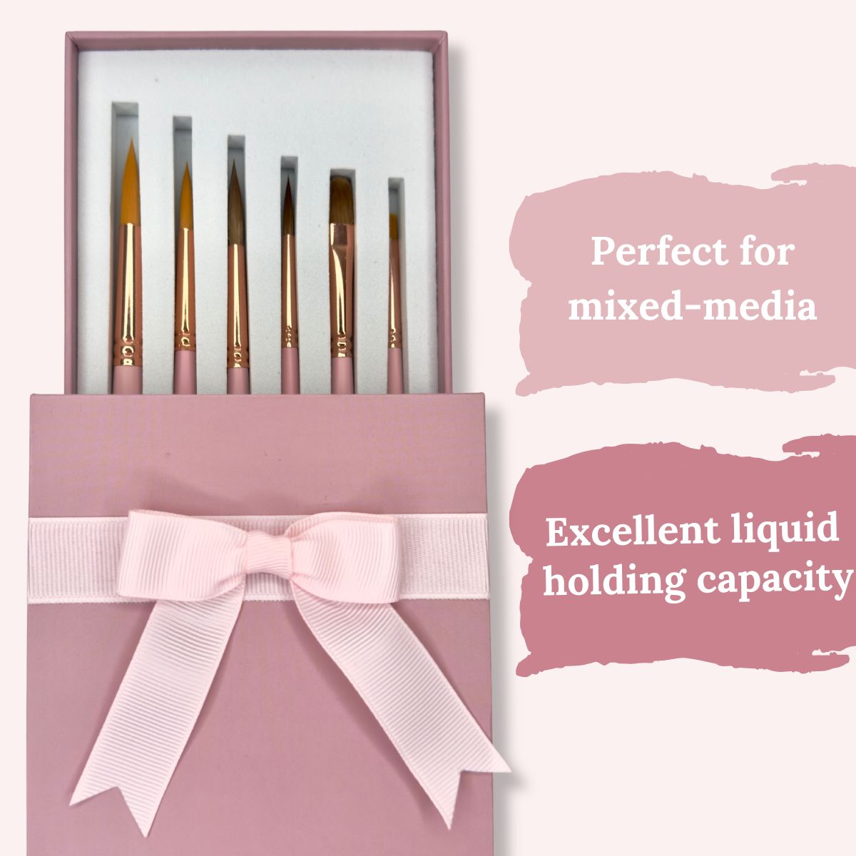 Watercolor Brushes Set Of 6