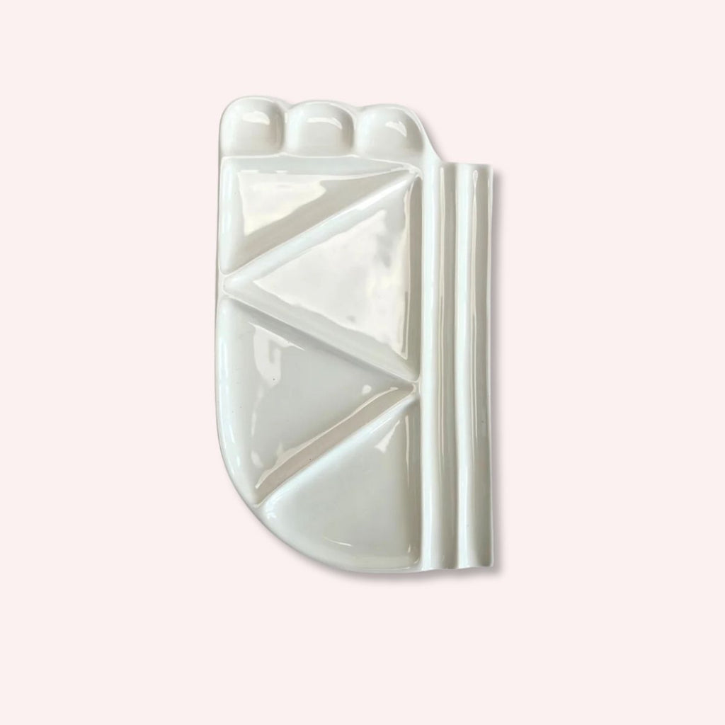 Classical Ceramic Watercolor Palette