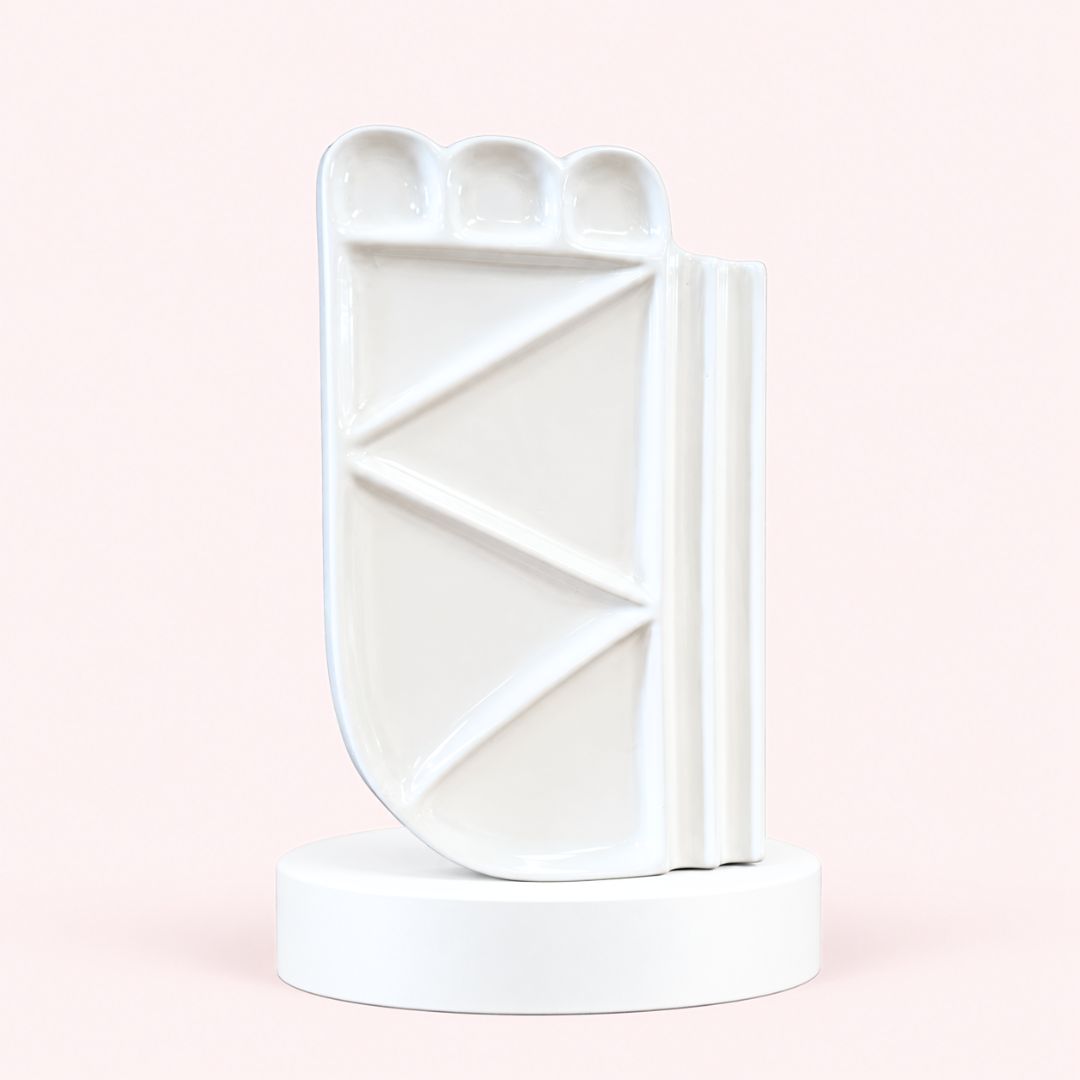 Classical Ceramic Watercolor Palette