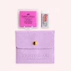 Elastic and Dust-Free Erasers Set