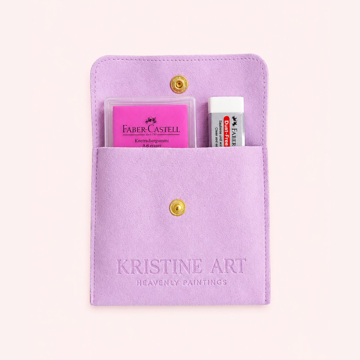Elastic and Dust-Free Erasers Set