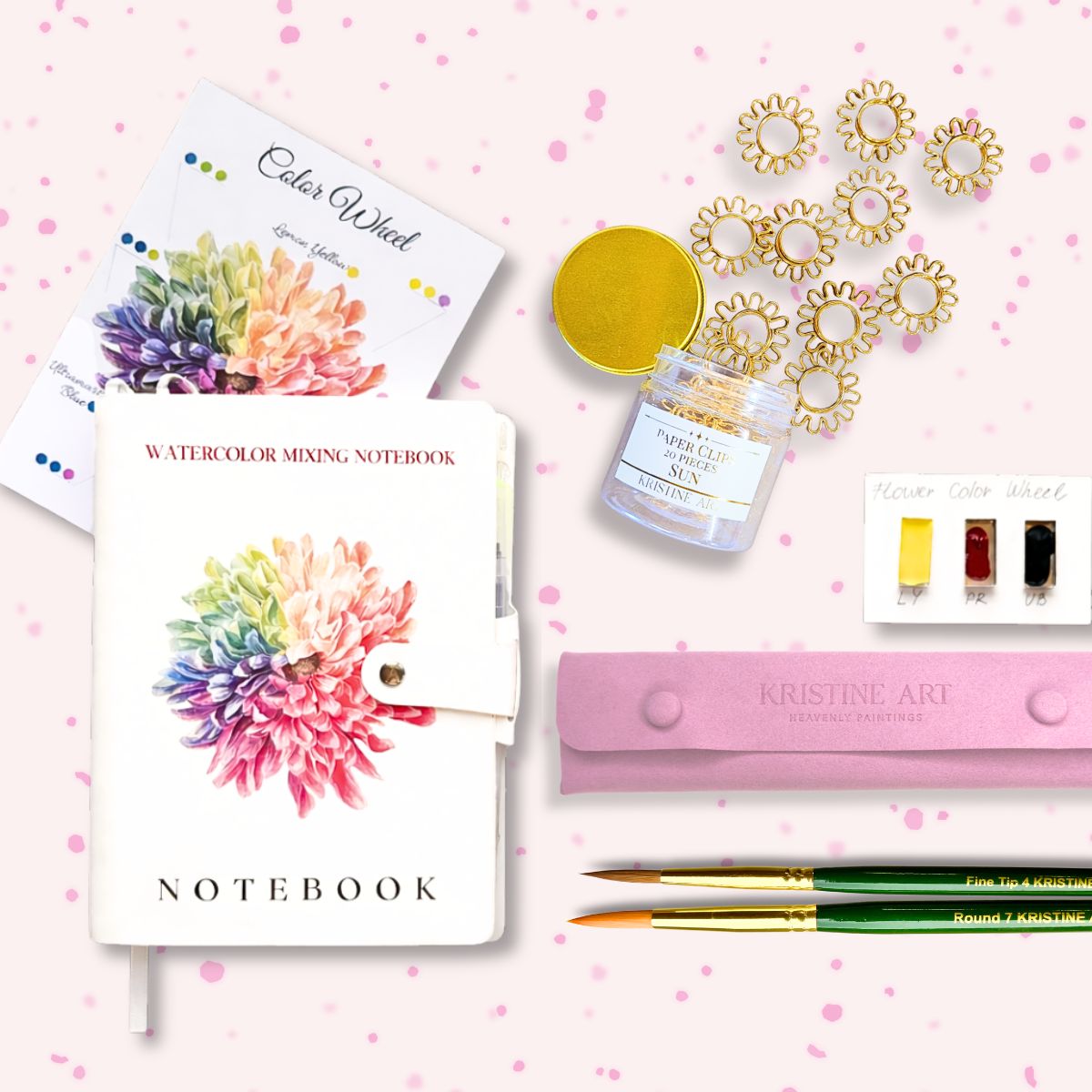 Flower Color Wheel Set