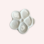 Flower Ceramic Watercolor Palette