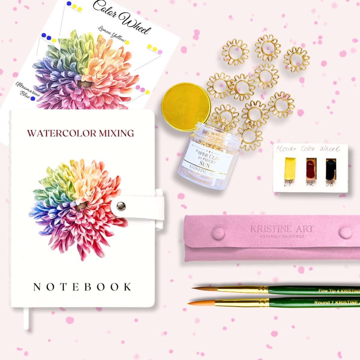 Flower Color Wheel Set