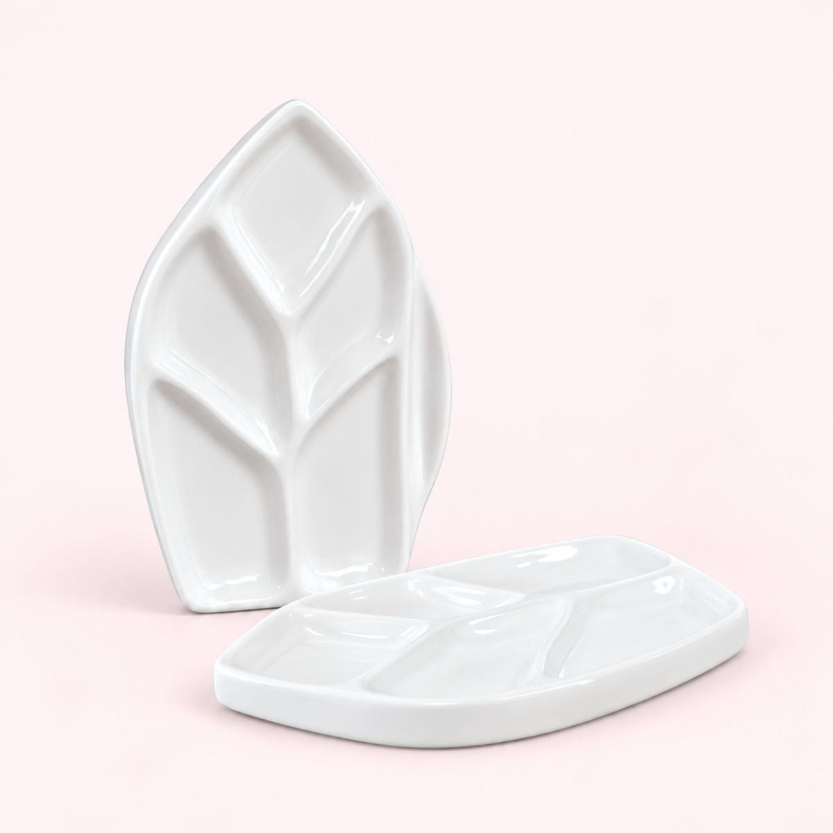 Leaf Ceramic Watercolor Palette
