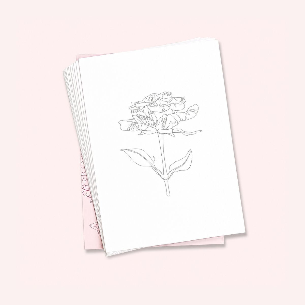 Watercolor Wisdom Book Line Drawings