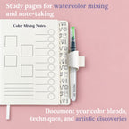 Watercolor Mixing Notebook