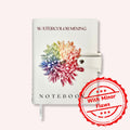 Watercolor Mixing Notebook with minor flaws