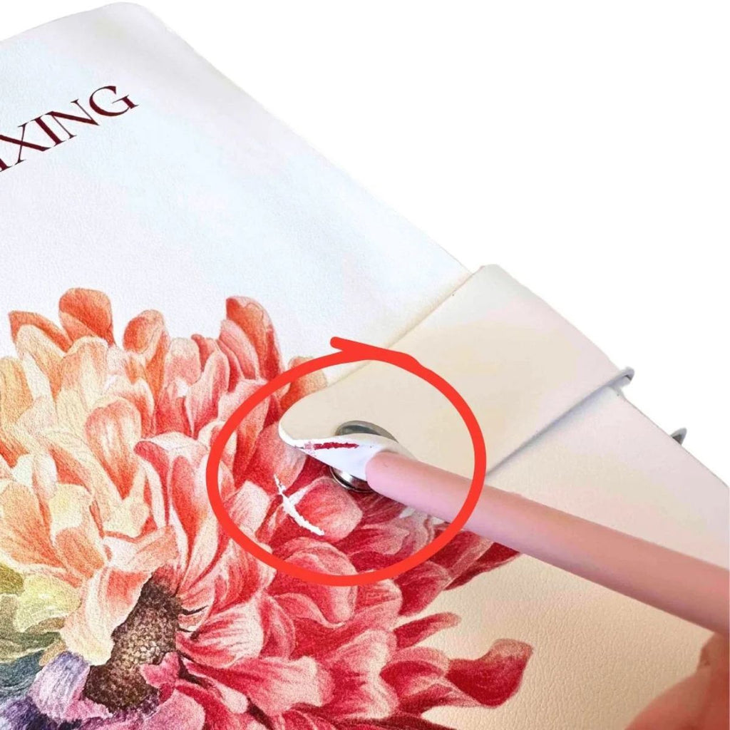 Watercolor Mixing Notebook with minor flaws