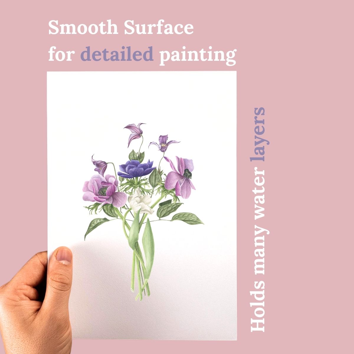 Watercolor HP Paper Block 140 lb / 300 gsm