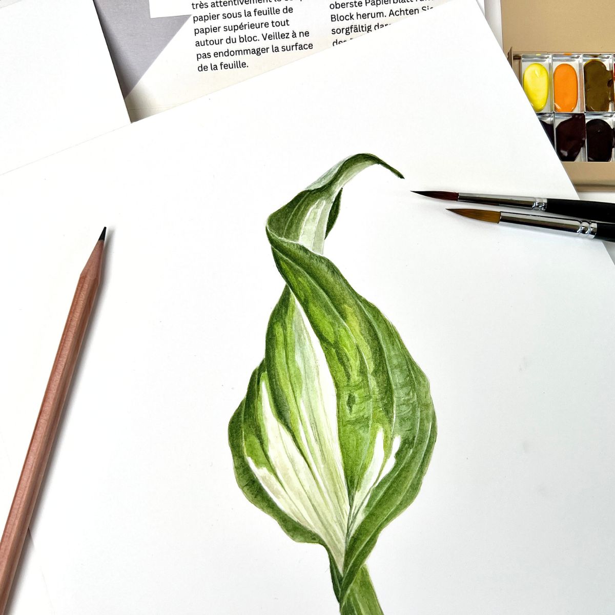Watercolor HP Paper Block 140 lb / 300 gsm