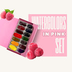 Watercolor Set Pink
