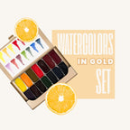 Watercolor Set Gold