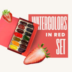 Watercolor Set Red
