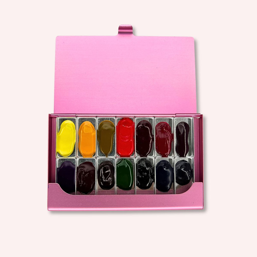 Watercolor Set Pink