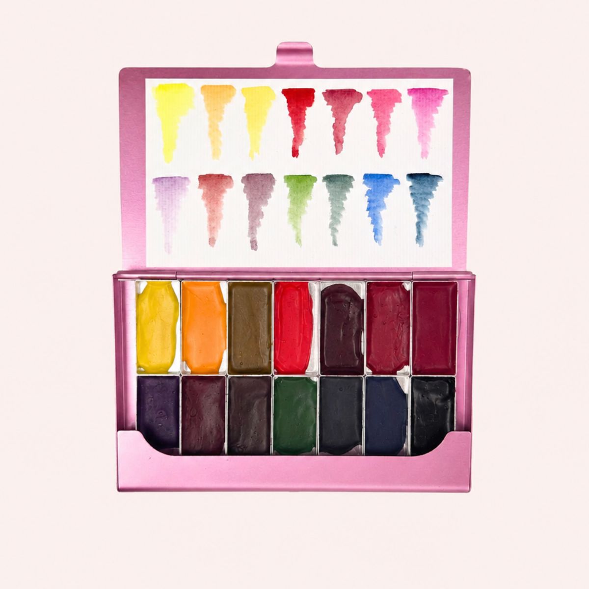 Watercolor Set Pink