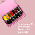 Watercolor Set Pink