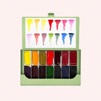 Watercolor Set Green
