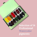 Watercolor Set Green
