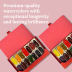 Watercolor Set Red