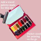 Watercolor Set Red