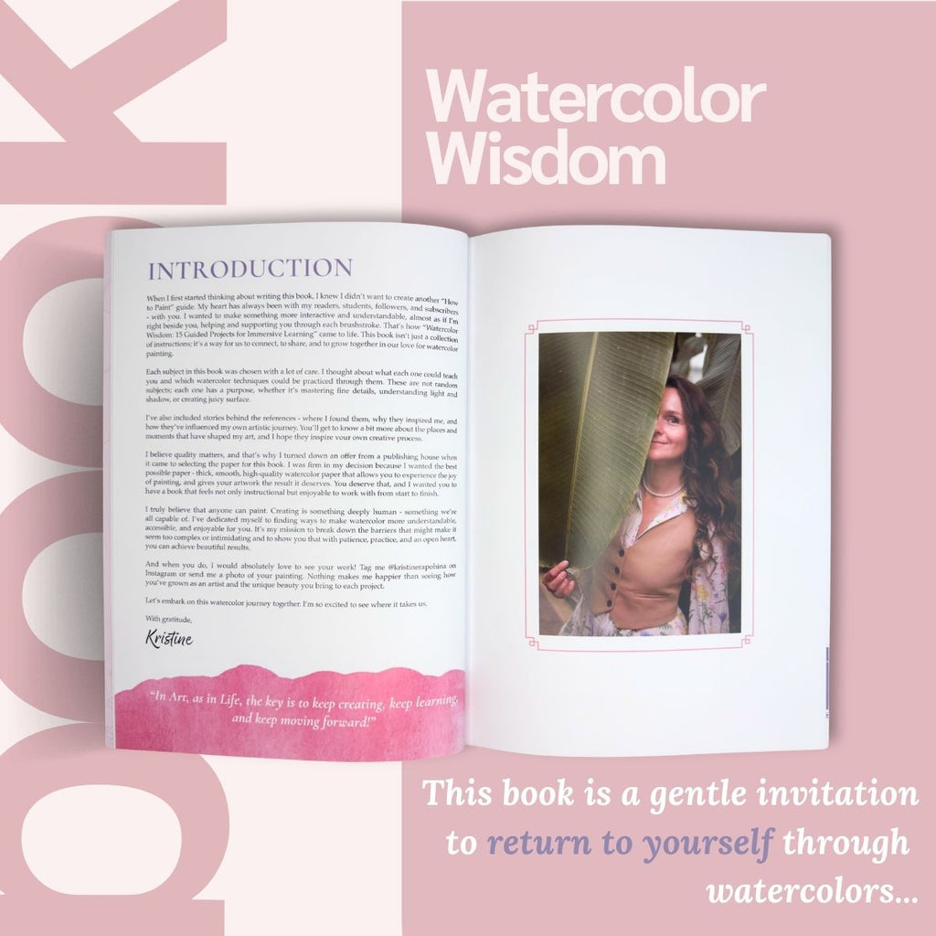 Watercolor Wisdom Book